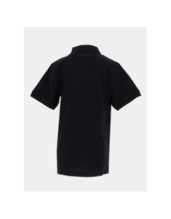 Polo à manches courtes p-label noir garçon - Teddy Smith