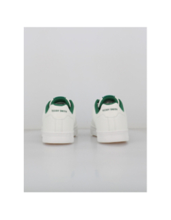 Baskets retro tennis blanc vert homme - Teddy Smith