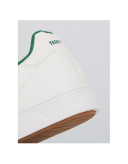 Baskets retro tennis blanc vert homme - Teddy Smith