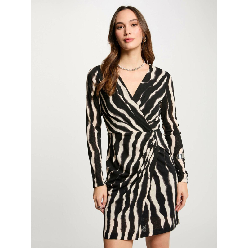 Robe courte riblo noir femme - Morgan