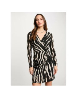 Robe courte riblo noir femme - Morgan