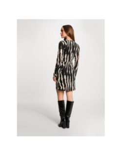 Robe courte riblo noir femme - Morgan