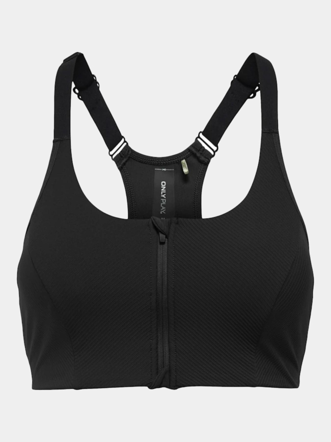 Brassière de sport côtelé onpjana noir femme - Only