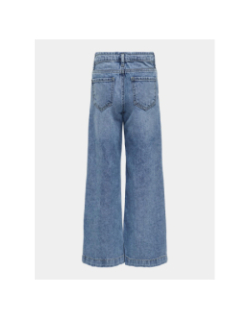 Jean jambe large taille classique kogcomet bleu fille - Only