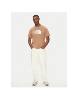 T-shirt à manches courtes easy marron homme - The North Face