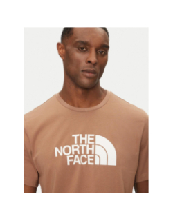 T-shirt à manches courtes easy marron homme - The North Face