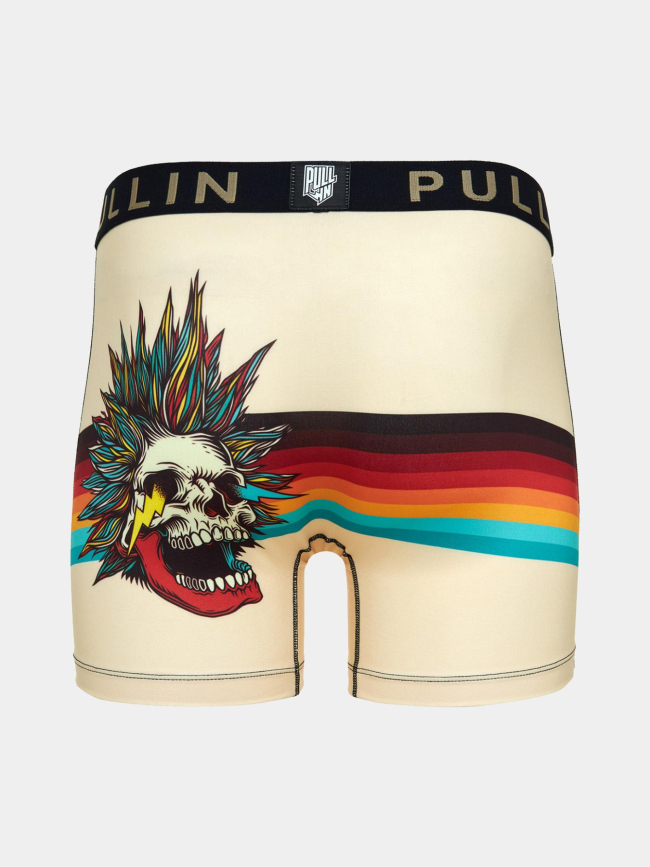 Boxer fashion tresle beige homme - Pullin