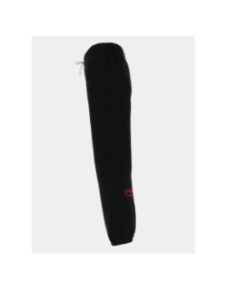 Pantalon jogging uni h noir et rouge adulte - Panzeri