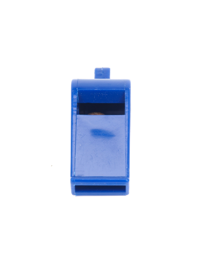 Sifflet en plastique bleu - Tremblay