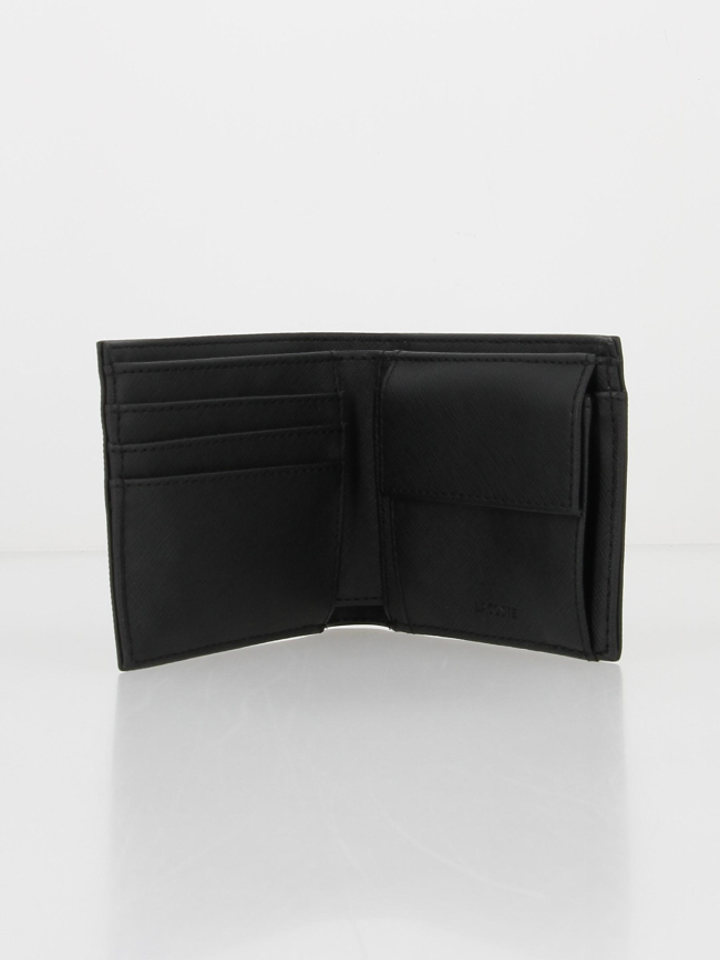 Portefeuille money pieces noir homme - Lacoste
