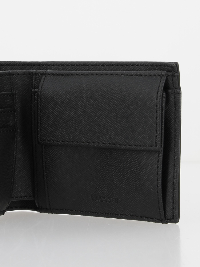 Portefeuille money pieces noir homme - Lacoste