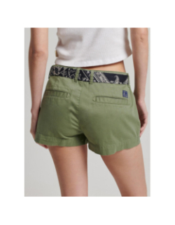 Short chino vintage kaki femme - Superdry