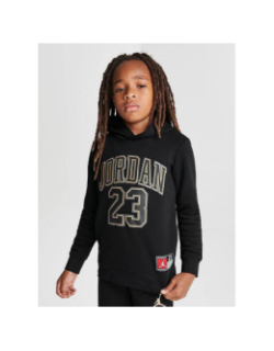 Ensemble sweat jogging jersey 23 noir enfant - Jordan