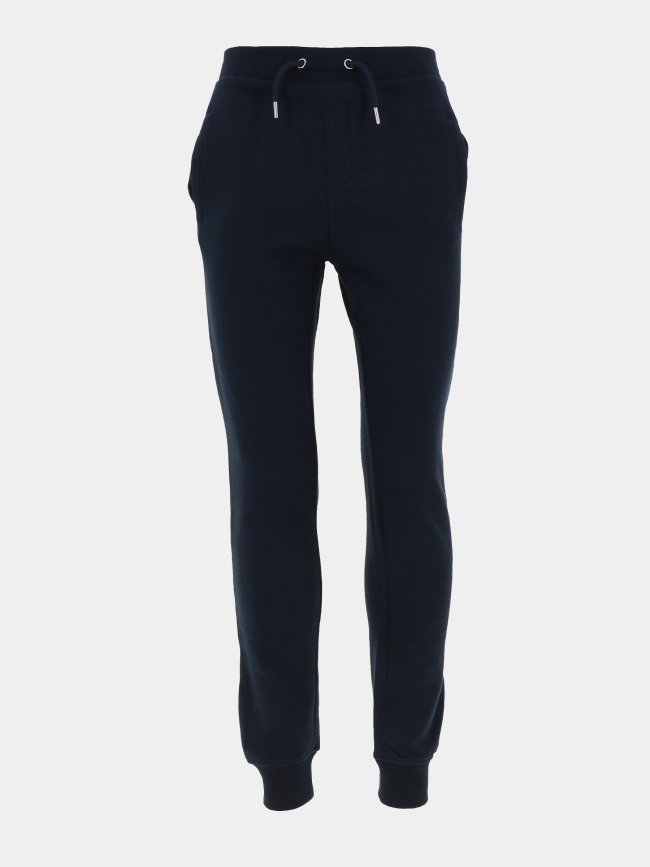 Pantalon jogging molleton bleu marine garçon - American College