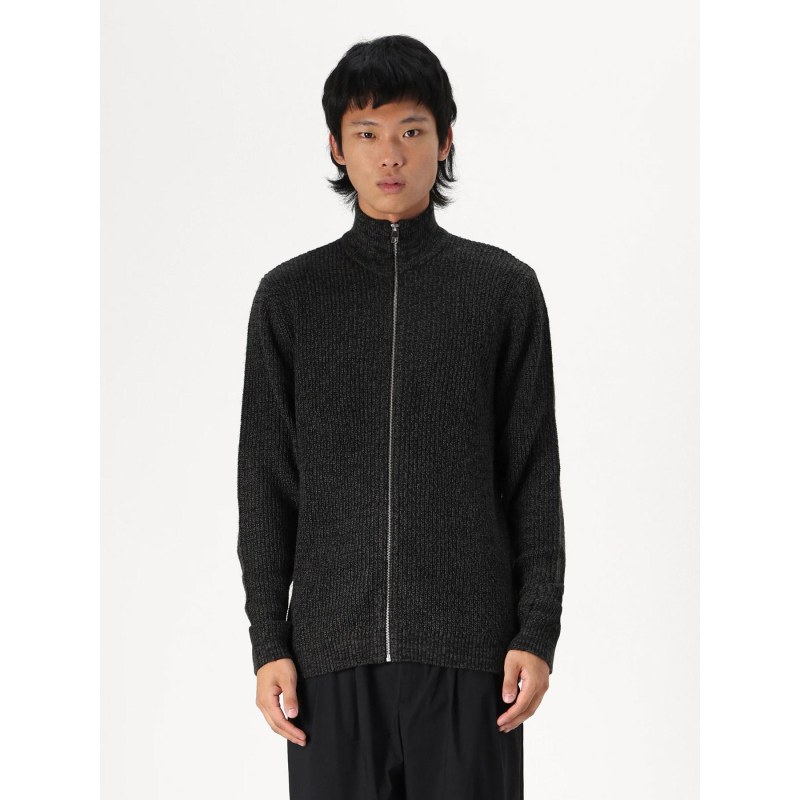 Cardigan en maille jjelewis gris homme - Jack & Jones