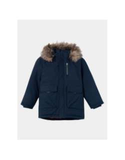 Blouson parka nkmmaster noir garçon - Name It