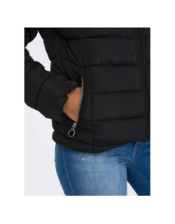 Doudoune à capuche ellan noir femme - Only