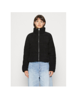 Doudoune velours côtelé dolly noir femme - Only