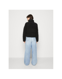 Doudoune velours côtelé dolly noir femme - Only