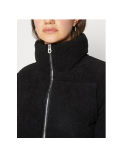 Doudoune velours côtelé dolly noir femme - Only