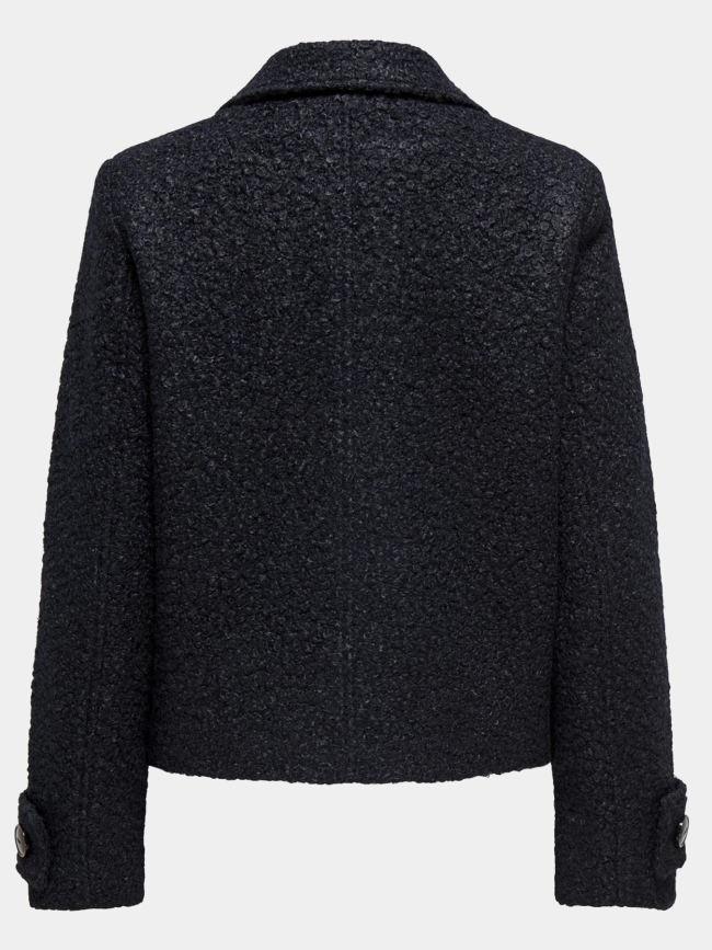 Manteau court valeria bleu marine femme - Only