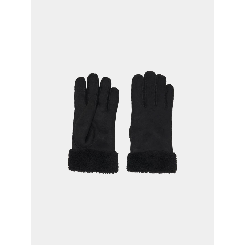 Gants fourrés sherpa nicki noir femme - Only
