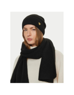 Coffret écharpe bonnet avery noir femme - Only