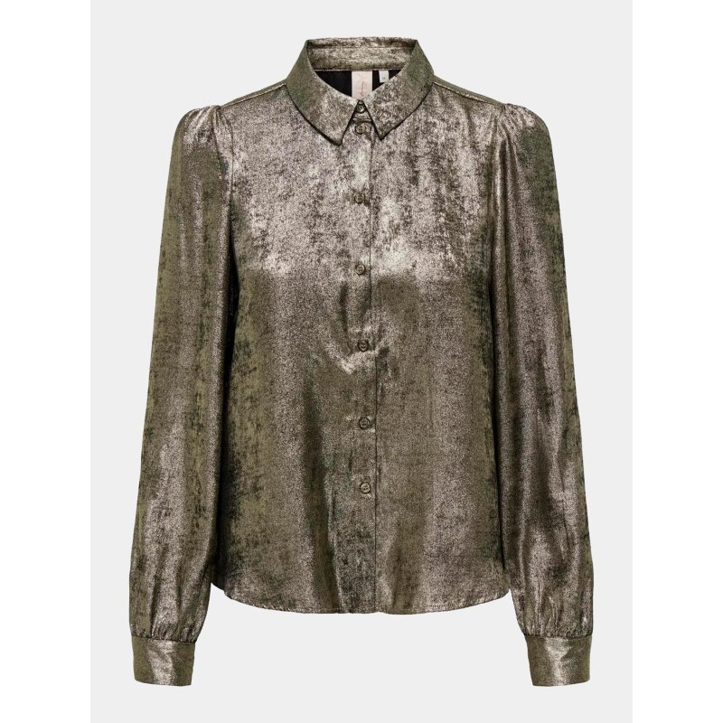 Chemise julie sierra métallisé femme - Only