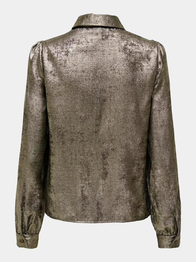 Chemise julie sierra métallisé femme - Only