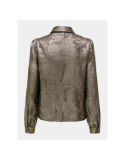 Chemise julie sierra métallisé femme - Only