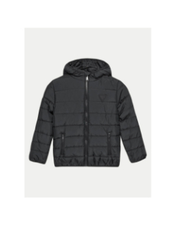 Doudoune uni padded noir enfant - Guess