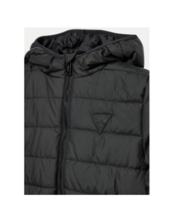 Doudoune uni padded noir enfant - Guess