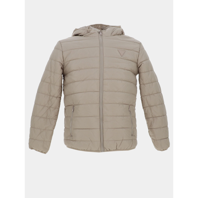 Doudoune uni padded beige enfant - Guess