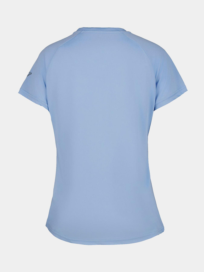 T-shirt à manches courtes de running muuko bleu femme - Rukka