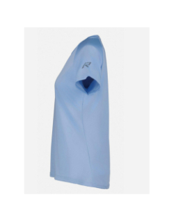 T-shirt à manches courtes de running muuko bleu femme - Rukka