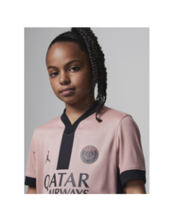 Maillot de football 3e tenue psg 24/25 rose enfant - Nike