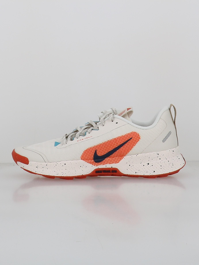 Chaussures de trail juniper 3 blanc et orange homme - Nike