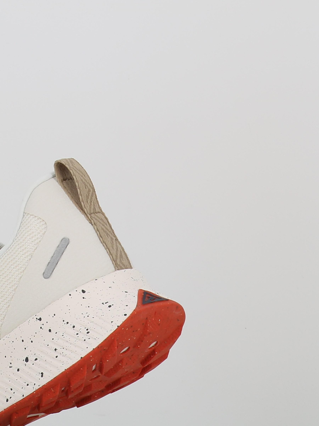 Chaussures de trail juniper 3 blanc et orange homme - Nike