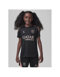 Maillot de football psg strike 3e tenue noir enfant - Nike
