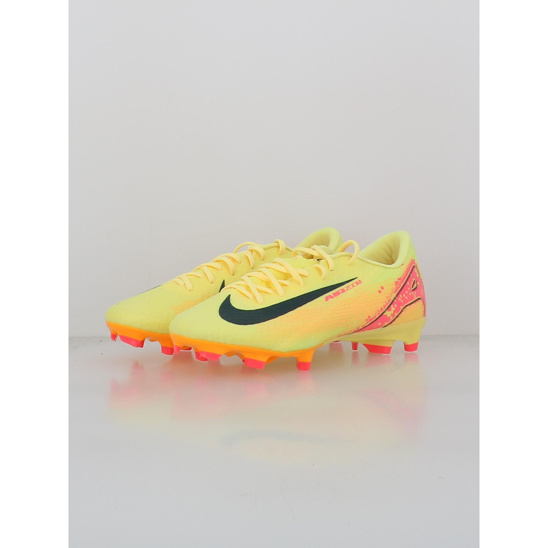 Chaussures de football zoom vapor 16 KM fg/mg jaune homme Nike
