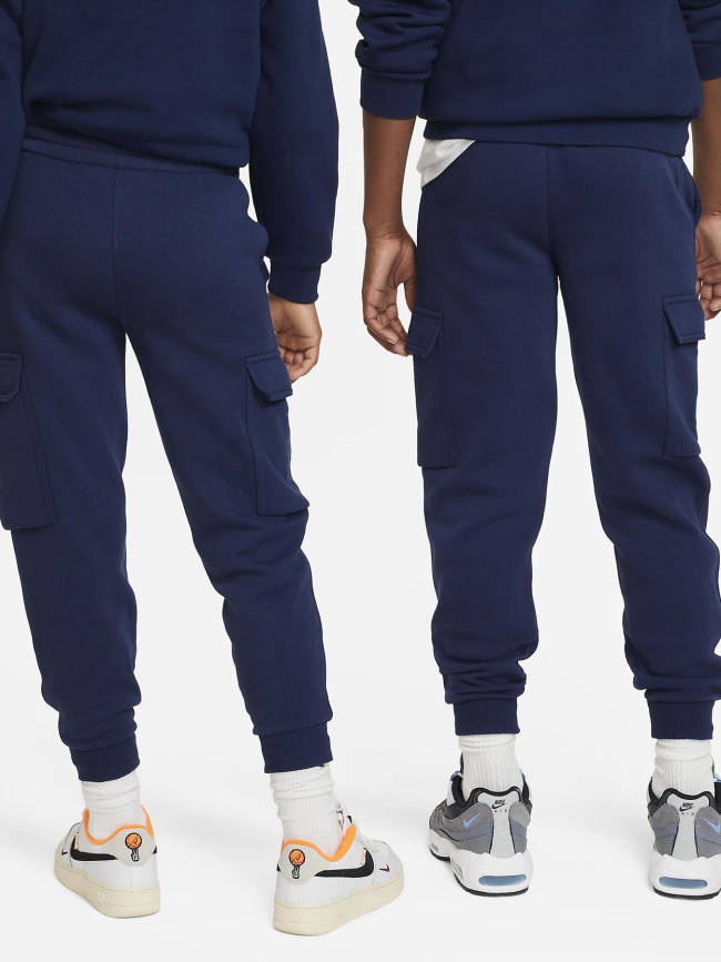 Pantalon de Jogging cargo nsw club bleu marine enfant - Nike