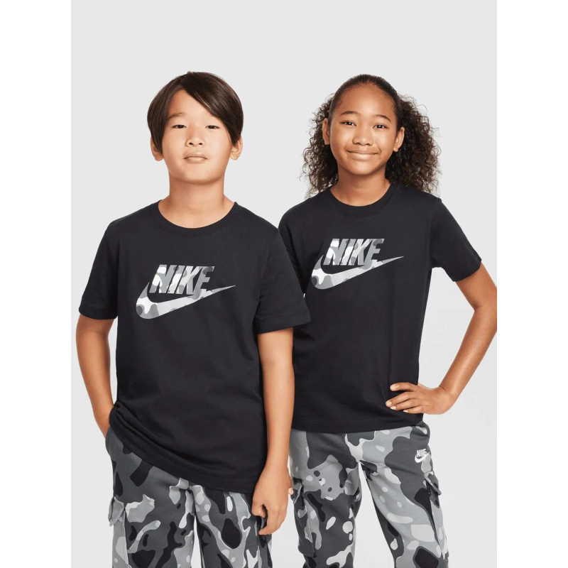 T-shirt nsw camo noir enfant - Nike