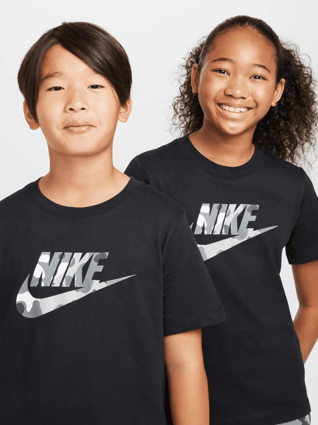 T-shirt nsw camo noir enfant - Nike