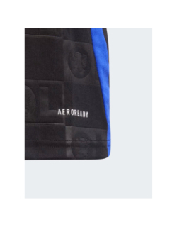 Maillot de football OL extérieur 2024-2025 noir enfant - Adidas