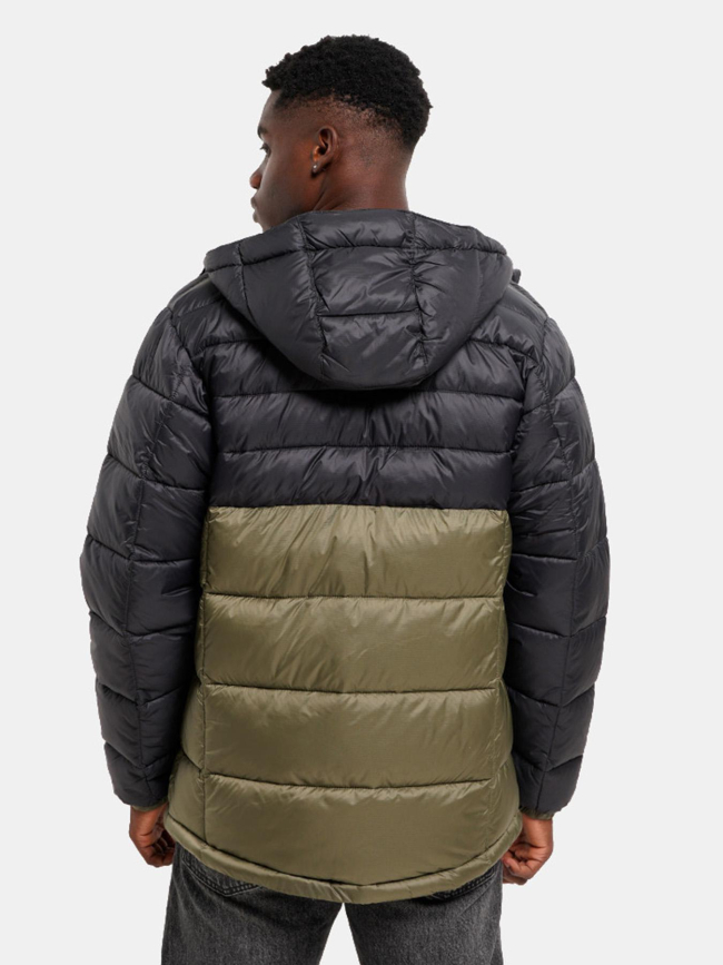 Veste isolée à capuche buck butte II noir kaki homme - Columbia