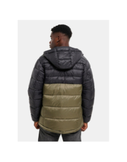 Veste isolée à capuche buck butte II noir kaki homme - Columbia