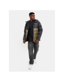 Veste isolée à capuche buck butte II noir kaki homme - Columbia
