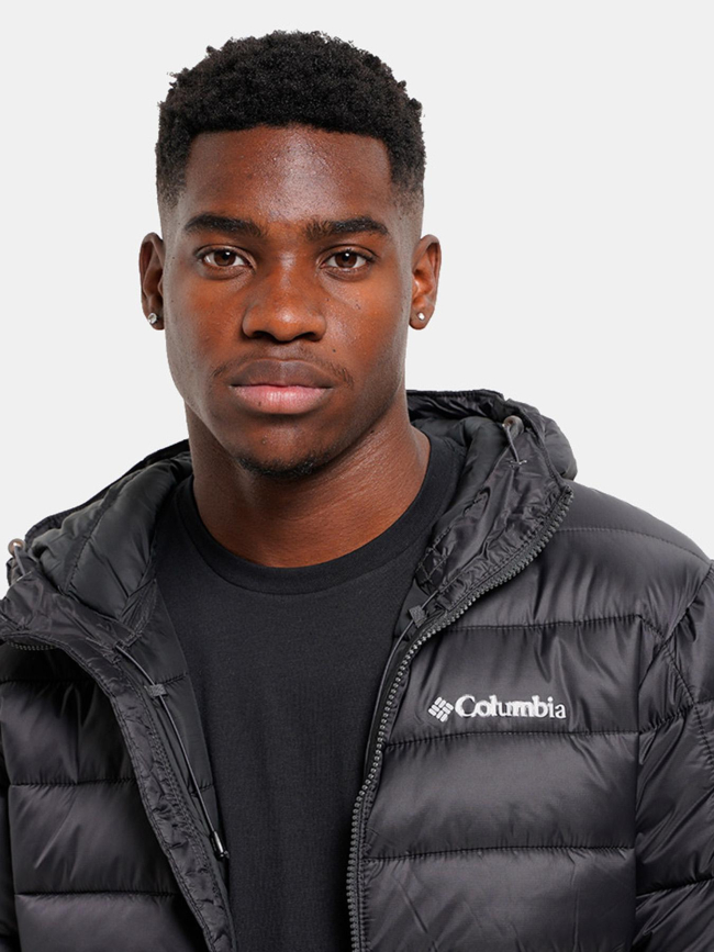 Veste isolée à capuche buck butte II noir kaki homme - Columbia