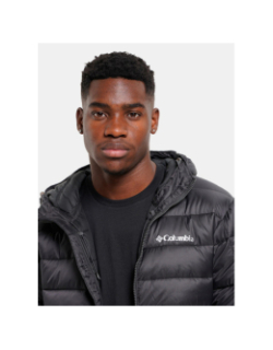 Veste isolée à capuche buck butte II noir kaki homme - Columbia