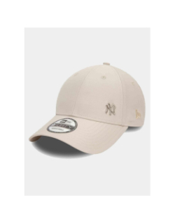 Casquette flawless 9 forty beige unisexe - New Era